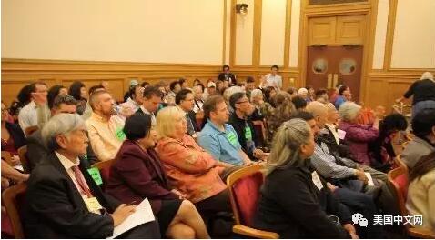 公聽會現(xiàn)場。（美國中文網(wǎng)/賀天 攝)