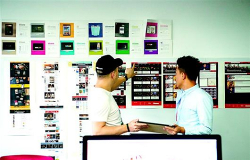 圖為HanNation網(wǎng)站和手機(jī)APP的界面設(shè)計(jì)改版是他們目前的工作重點(diǎn)。