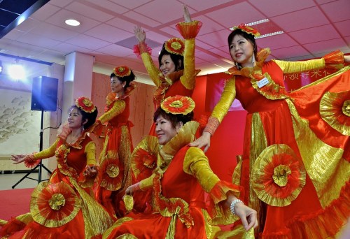 節(jié)目表演。(荷蘭一網(wǎng))