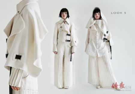 許燕妮的時裝設(shè)計作品。(美國《僑報》)