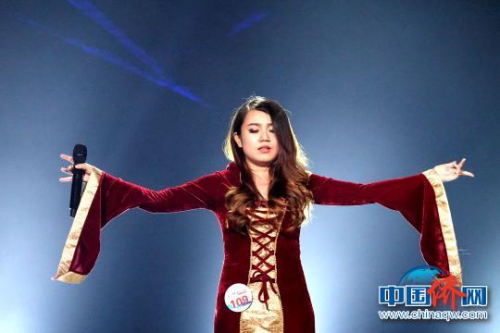 陳若晗在比賽中?！「稄?qiáng)　攝