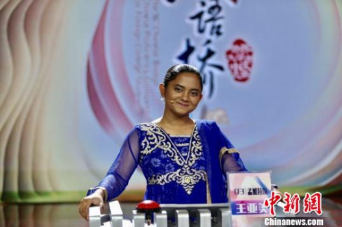 孟加拉國選手王亞美?！〗M委會供圖 攝