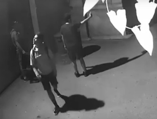 破壞墓地的三名嫌犯照片。(美國《世界日報(bào)》)