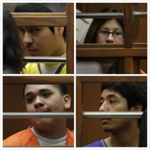 右上到左下依次為：加西亞，格雷羅，卡門，奧喬亞