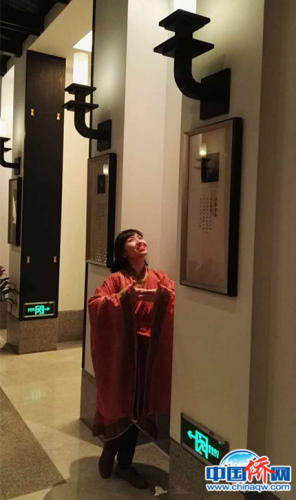 在西安身著漢服了解古都長安歷史。(圖片均由作者提供)