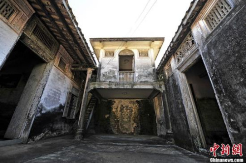 資料圖：海南華僑老宅變國寶。<a target='_blank' >中新社</a>發(fā) 駱云飛 攝