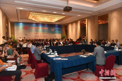9月10日，第九屆世界華文媒體論壇——媒體變局中的華文媒體創(chuàng)新分論壇在福州舉行。<a target='_blank' >中新社</a>記者 呂明 攝