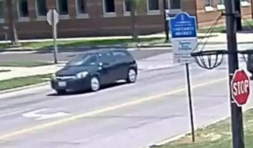 嫌犯作案使用車輛。(美國僑報(bào)網(wǎng))