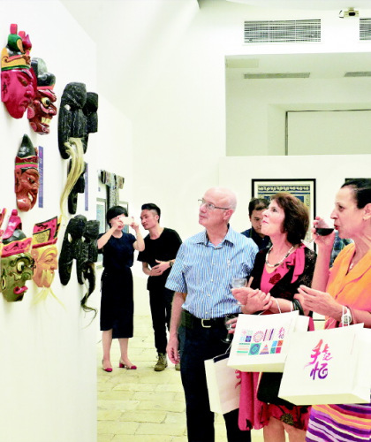 “傳承人工作坊”吸引了眾多馬耳他觀眾。