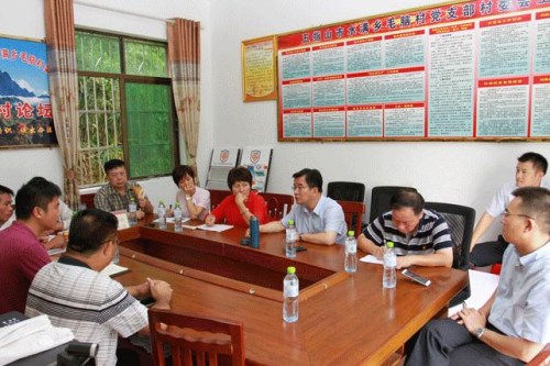 海南僑辦主任率隊(duì)赴扶貧點(diǎn)開展外事僑務(wù)扶貧調(diào)研。