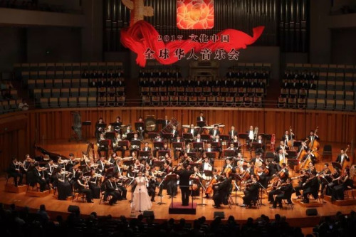 音樂(lè)會(huì)現(xiàn)場(chǎng)。<a target='_blank' >中新社</a>記者 張宇 攝