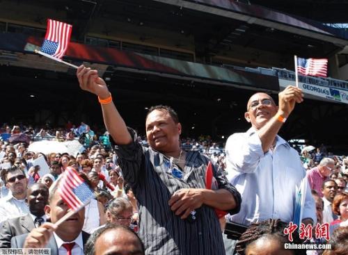 資料圖：美國(guó)移民。