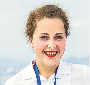 捷克留學(xué)生潘淑娜。