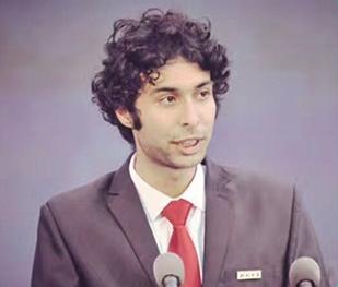 土耳其籍留學生白振國。