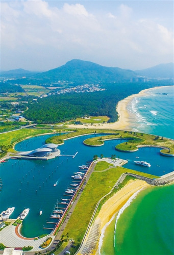 萬(wàn)寧石梅灣美景。高林 攝