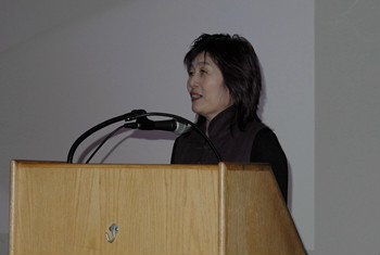 章啟月總領(lǐng)事致辭。