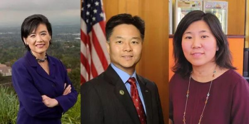 國(guó)會(huì)議員趙美心、劉云平、孟昭文