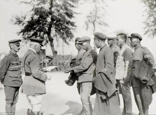 一戰(zhàn)中國勞工資料圖 一戰(zhàn)中國勞工資料圖