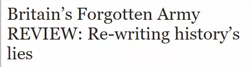 《每日快報》也將這部紀(jì)錄片定義為“重寫歷史的謊言”。(圖片來源：每日快報截圖)
