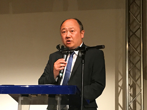 6月18日，法國本土誕生首位華裔國會議員陳文雄。(圖片來源：歐洲時報記者張新 攝)