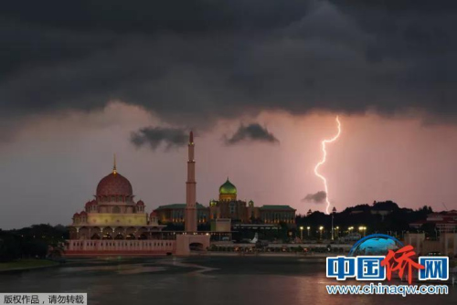 “相機攝”馬來西亞布城，閃電。