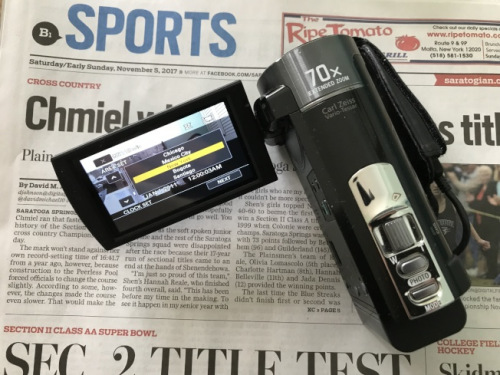 麥基夫調(diào)查使用的錄象機(jī)。(美國(guó)《世界日?qǐng)?bào)》)