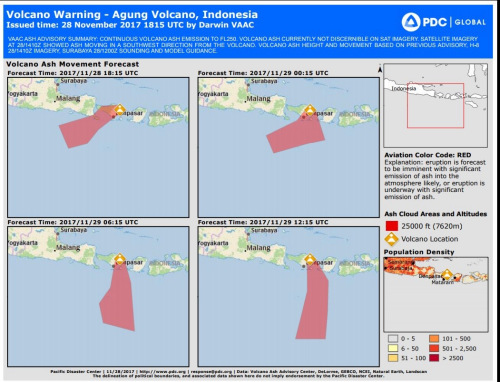 “雞蛋花”熱帶氣旋對火山灰影響預(yù)測氣象圖 “雞蛋花”熱帶氣旋對火山灰影響預(yù)測氣象圖