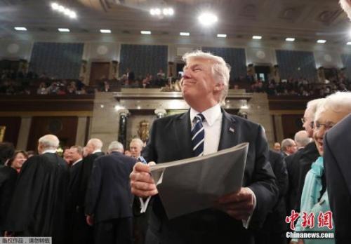 資料圖:美國總統(tǒng)特朗普 資料圖:美國總統(tǒng)特朗普