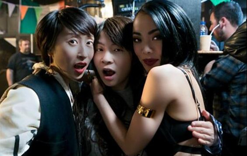 《逐夢摩女》三位主人公：伊麗莎白(左)， 杰姬(中)，福福(右)。