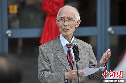 資料圖：余光中。 <a target='_blank' >中新社</a>記者 呂明 攝