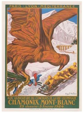 1924年第1屆夏慕尼冬奧會會徽