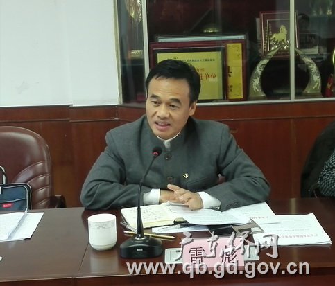 雷彪書記在揭陽調(diào)研時(shí)作總結(jié)講話
