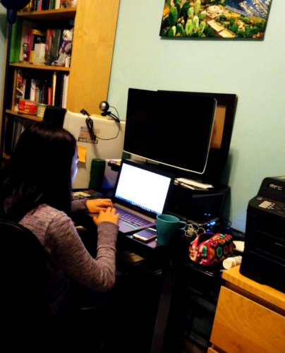 紐約眾多高中生睡眠不足，影響健康。(記者陳小寧／攝影)