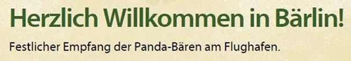德語里熊的拼寫是bär，和柏林(Berlin)的拼寫相似(來源：道德經)