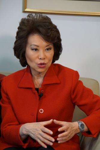 趙小蘭 (圖片來源：僑報(bào)記者徐一凡攝)