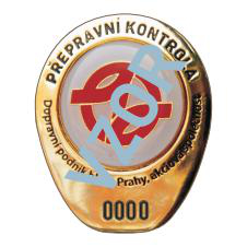 查票員徽章。