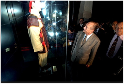 圖為2006年希拉克在總統(tǒng)任上訪問西安。