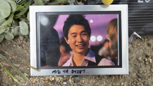 張華裔受害者馬修·斯(音譯，Matthew Si)的照片。