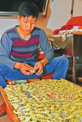 客家特色年貨馓子。