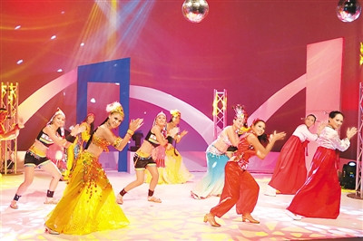 毛里求斯中心舞蹈隊表演 　　毛里求斯中心供圖