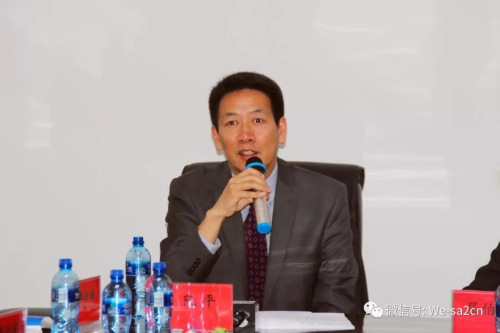 阮平總領(lǐng)事做總結(jié)發(fā)言。(圖片來源：南非僑網(wǎng)微信公眾號(hào))