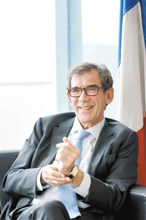 法國駐華大使黎想。圖/廣州日報全媒體記者 莫偉濃