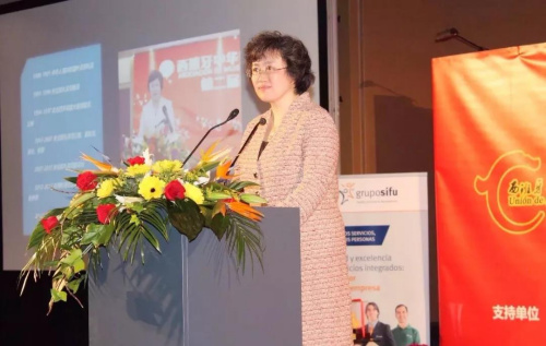 林楠總領(lǐng)事致辭。