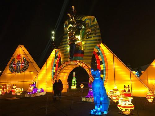 資料圖：“天下華燈”嘉年華閃亮美國加州。（圖片來源：中國駐舊金山總領(lǐng)館網(wǎng)站）