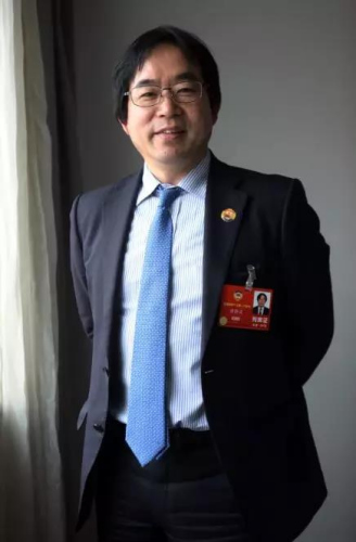 3月6日，日本亞洲通訊社社長徐靜波在北京接受專訪?！稏|方新報》特約記者李國慶攝