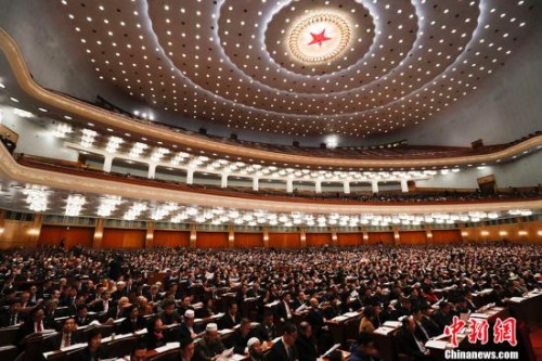 　　資料圖：3月8日，全國政協(xié)十三屆一次會議在北京舉行第二次全體會議。 <a target='_blank' >中新社</a>記者 杜洋 攝