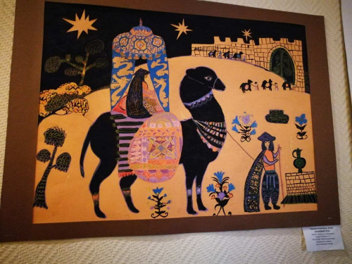 俄羅斯兒童的畫作。