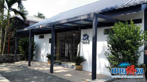 村莊里的“鳳鳴書吧”。　張茜翼 攝