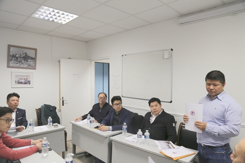 籌備會現(xiàn)場一角。(《歐洲時(shí)報(bào)》)