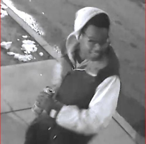 非洲裔搶匪照片。(美國《世界日報》/警方提供)